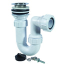 McAlpine Adjustable Inlet Basin Trap with 1 1/4 Multifit Outlet and Centrepin Waste ASA10W