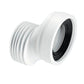 McAlpine 40mm Offset Rigid WC Connector WC-CON4A