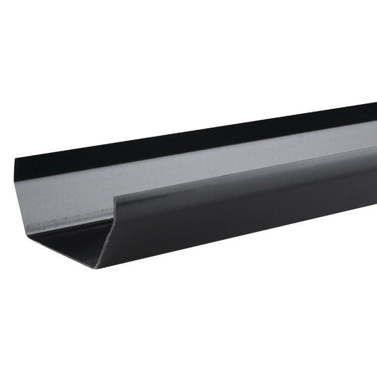 Osma Squareline 4T874 Gutter 100mm Black 4m