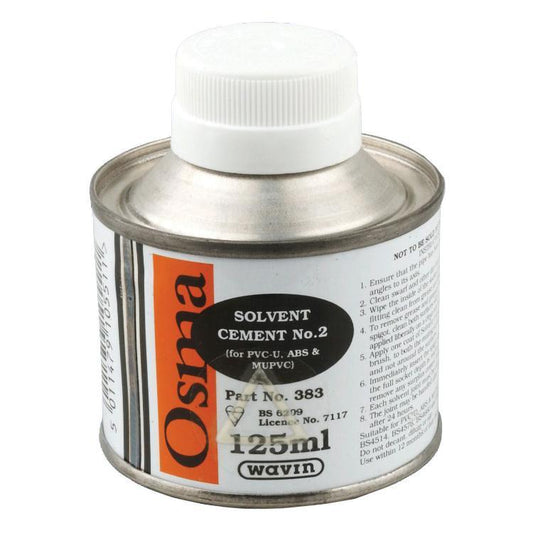 Osma 4S383G Solvent Cement No2 Can 125ml