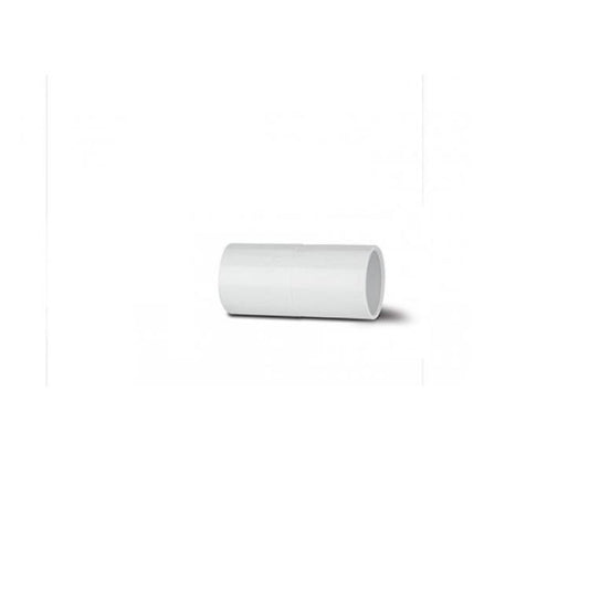 Polypipe Overflow Straight Connector White 21.5mm NS44W