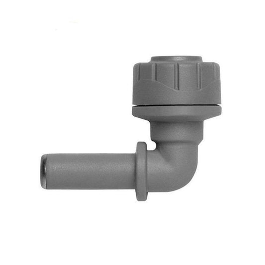 Polypipe PolyPlumb Spigot Elbow Grey 22mm - PB1022