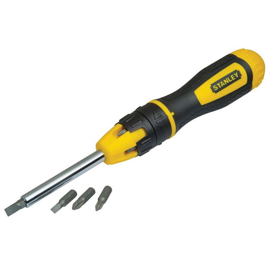 Stanley Multibit Ratcheting Screwdriver +10 Bits