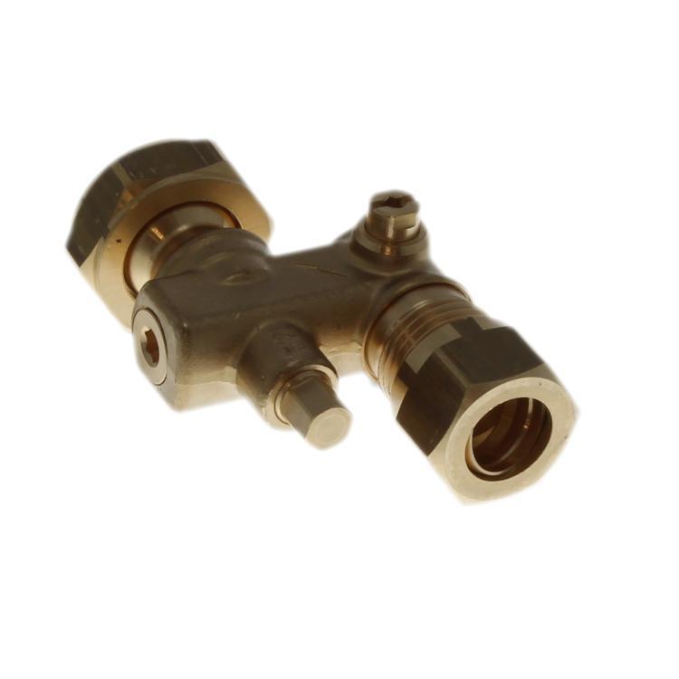 Vaillant 014714 Cold Water Isolation Valve Complete 3/4 Inch x 15mm