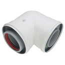 Vaillant Ecotec/Ecomax 125mm 87 Degree Boiler Flue Bend