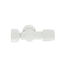 Hep2O Push-Fit Straight Service Valve White 15mm x 1/2in HX18/15W