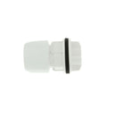 Hep2O Push-Fit Tank Connector White 1/2" x 15mm - HX20/15W