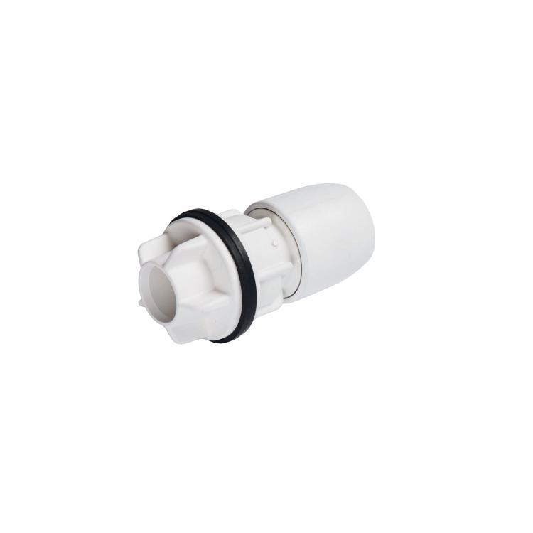 Hep2O Push-Fit Tank Connector White 3/4" x 22mm - HX20/22W