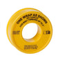 City Plumbing PTFE Tape for Gas 5m x 12mm