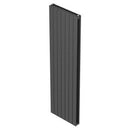 Purmo Slieve Vertical Double Panel Designer Radiator Gun Metal 1800x505mm