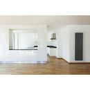 Purmo Slieve Vertical Double Panel Designer Radiator Matt Charcoal 1800x578mm
