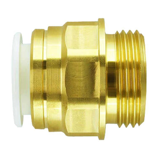 JG Speedfit Brass Male Cylinder Adaptor 22mm x 1" - 22CMA