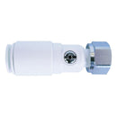 JG Speedfit Plastic Straight Service Valve Tap Connector White 15mm 15SVSTC-W