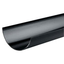 Osma RoundLine 4m Gutter Pipe 112mm Black 0T074