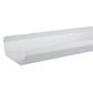 Osma Squareline 4T872 Guttering And Rainwater White Gutter 2M