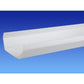 Osma SquareLine 4T874 Gutter 100mm White 4M