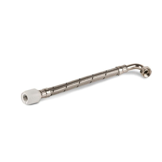 Hep2O Flexible Tap Connector Elbow 15mm x 1/2" 300mm - HDW125D/15W
