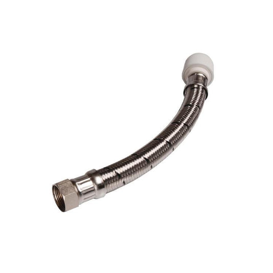 Hep2O Push-Fit Flexible Tap Connector 22mm x 22mm 300mm - HD125H/22W