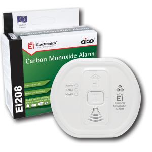Aico EI208 Carbon Monoxide Co Alarm Lithium Battery