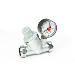 Inta 22mm Pressure Reducing Valve & Gauge