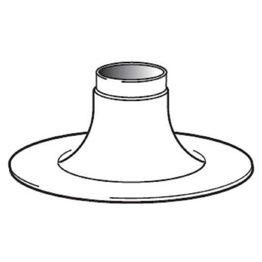 Ideal Flat Weather Collar 80/125mm