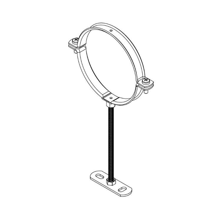 Ideal Imax Flue Extension Bracket 125 Diameter Kit