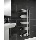 iflo Alayta Chrome Designer Towel Radiator 1200mm x 500mm