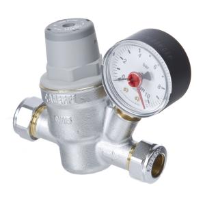 Altecnic 533 Pressure Reducing Valve Including Gauge 22 mm 533851H