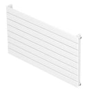 Purmo Slieve Horizontal Single Panel Designer Radiator Single Convector White 723x600mm