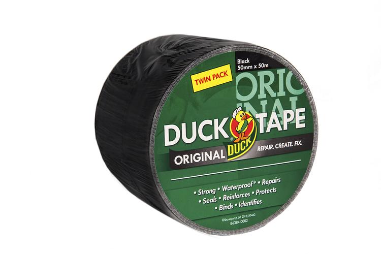 Original Black Duck Tape 50mm x 50mm