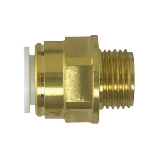 JG Speedfit Brass Male Coupler 15mm x 1/2" - 15MC