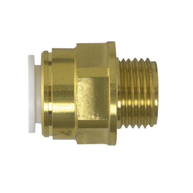 JG Speedfit Brass Male Coupler 15mm x 1/2" - MW011504N
