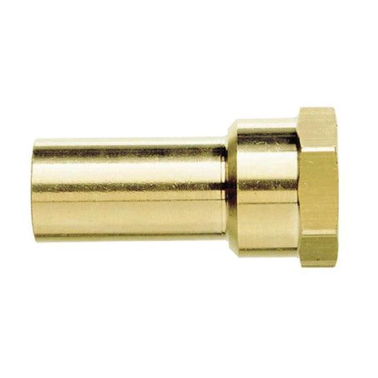 JG Speedfit Female Iron (Socket) Brass Stem Adaptor 15 mm x 1/2" - MW501514N