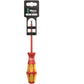 Wera Ergonomic Insulated VDE Slotted Screwdriver 4mm 160i KRAFTFORM Plus