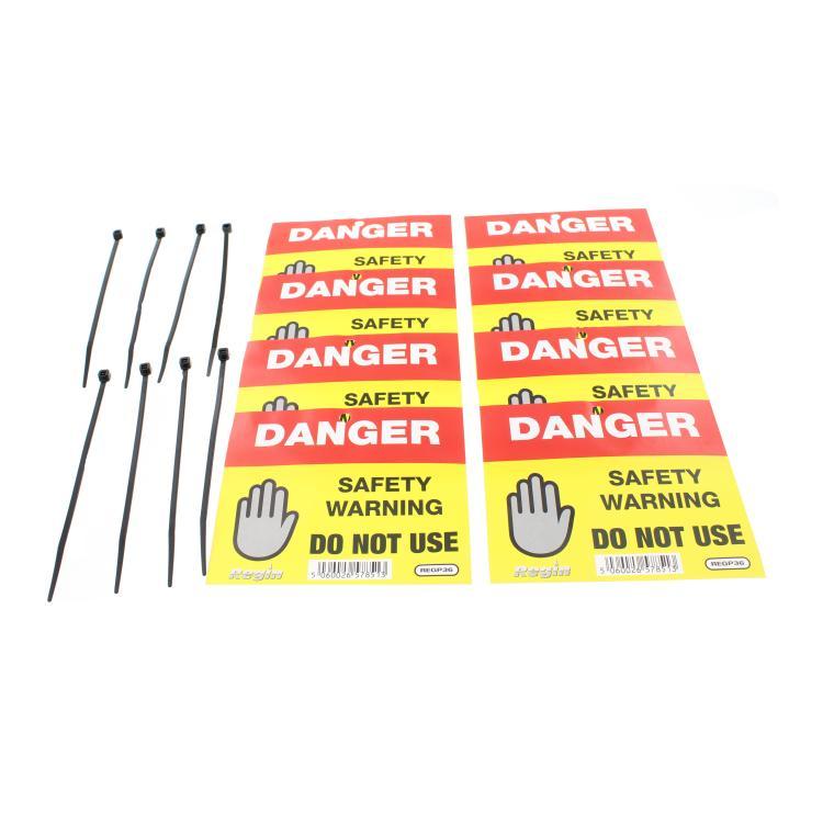 Regin 'DANGER Do Not Use' Sticker REGP36