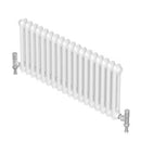 Purmo Forza Horizontal 2 Column Designer Radiator White 500 X 1012mm - 34