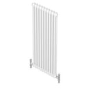 Purmo Forza Vertical 2 Column Designer Radiator White 2000 X 598mm