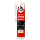 4TRADE General Purpose Clear Silicone Sealant 310ml