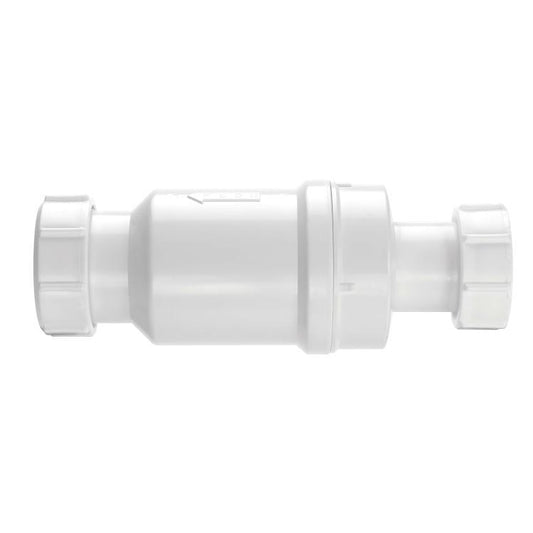 McAlpine Self Closing Waste Valve Loose Nut x Compression 1.5in x 1.25in MACVALVE 2