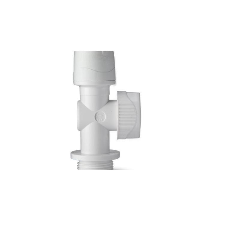 Polypipe PolyMax Appliance Valve White 15mm X 3/4in MAX6115