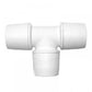 Polypipe PolyMax Equal Tee White 22mm - MAX222