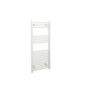 Straight White Towel Rail 1200 x 600mm