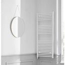 Towelrads Richmond White Electric Straight Towel Rail 1186mm x 600mm