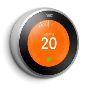 Google Nest Smart Thermostat - Stainless Steel - 3rd Generation