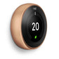 Google Nest Smart Thermostat - Copper - 3rd Generation - (without Adapter + USB)
