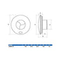 Airflow ICON 15 Low Energy Axial Fan - 240V