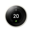 Google Nest Smart Thermostat & stand - White - 3rd Generation