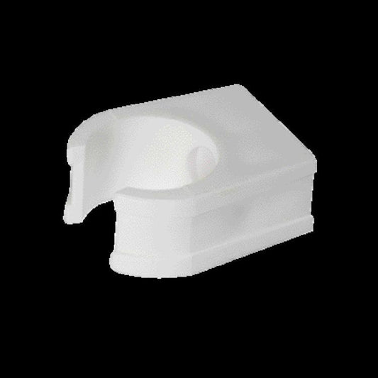 Floplast 21.5mm Overflow System Pipe Clip White Pack of 10 OS16W