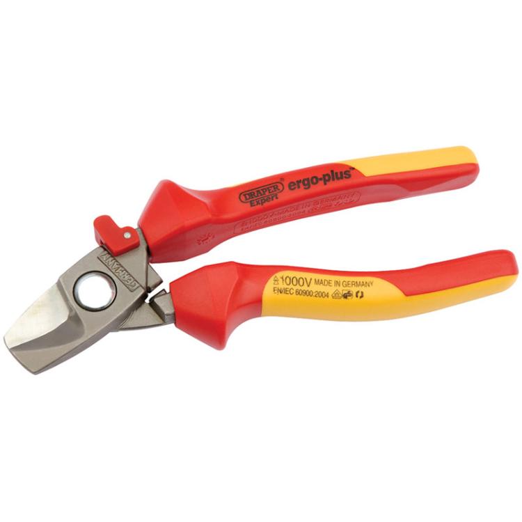 Draper Rope Cutter Draper 02880 Expert 180mm Ergo Plus Fully Insulated Cable Cutter | Buy