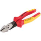 Draper 16211 VDE Diagonal Side Cutters with Integrated Pattress Shears